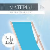 springos drvena ležaljka, plava | shoptok.hr