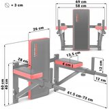 Neo-Sport NS-320 zidni stalak za zgibove i propadanja | shoptok.hr