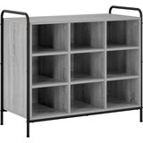  Ormar za cipele 85 x 39,5 x 75 cm Konstruirano drvo Siva Sonoma | shoptok.hr