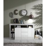 LC Mobili elegantna bela komoda s 3 predali hamburg 209030-07CE | Shoptok.si