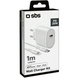 Sbs Wall Charger Kit 1m 20W Apple | Shoptok.si