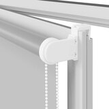 vidaXL Rolo zavjesa Blackout svijetlo siva 165x150 cm Širina tkanine | shoptok.hr