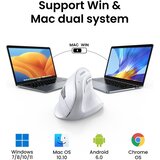 Ugreen MU008 ergonomski vertikalni miš bluetooth + 2.4G – (45759) | Eponuda.com