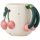 Bloomingville Kremno bela keramična skodelica 420 ml Berrie – | Shoptok.si