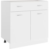 vidaXL Donji ormarić s ladicom bijeli 80 x 46 x 81,5 cm od iverice Cijene