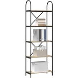 vidaXL Knjižna polica sonoma hrast 60 x 30 x 183 cm Konstruiran les | Shoptok.si