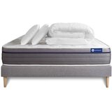 ACTISOM Kompletni paket za posteljo - Vzmetnica 180x200 cm + Vzmetni okvir z letvami (komplet) + 2 vzglavnika + Prevleka - Actiflex Zen, (21613629) Cene