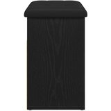  Klupa za pohranu Crni hrast 62 x 32 x 50 cm Konstruirano drvo | shoptok.hr