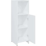 vidaXL kopalniška omarica bela 30x30x95 cm iverna plošča, (20580016) | Shoptok.si