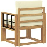  2 Komad Set vanjskih sofa Poliester Bijela i Krem | shoptok.hr