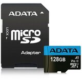 Adata microSD 128GB + SD adapter AUSDX128GUICL10-RA1 cene