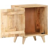 Furnova Izrezljana nočna omarica 40x30x50 cm trden mangov les, (21926057) | Shoptok.si