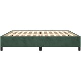  Posteljni okvir temno zelen 200x200 cm žamet, (20723466) | Shoptok.si