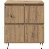 VidaXL Stranske omare 3 pcs artisan hrast 180 x 35 x 70 cm Slike