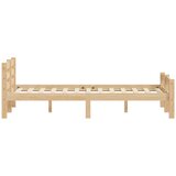  Okvir za krevet od masivne borovine 140 x 200 cm | shoptok.hr