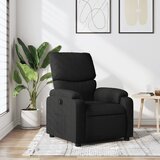 vidaXL naslanjač iz črnega blaga | Shoptok.si