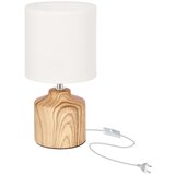 Candellux Lighting Bijela stolna lampa s tekstilnim sjenilom (visina 28 cm) Minos – | shoptok.hr