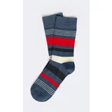 Big Star Man's Knee Socks Socks 211009 Navy 401