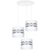  Visilica na sajli CORAL 3xE27/60W/230V beli/hrom, prečnik 45 cm | Eponuda.com