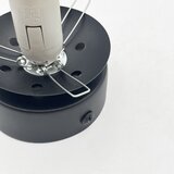  Plafonsko svetlo ELIAS 1xE14/5W/230V prečnik 13 cm crna/prozirna | Eponuda.com