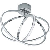Eglo selvina stropna/3, led, 12w,14w,9w, krom/bijela | shoptok.hr