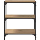 vidaXL Knjigovni omar artisan hrast 40 x 33 x 70.5 cm Konstruiran les | Shoptok.si