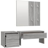  Set namještaja za hodnik boja sivog hrasta sonome drveni | shoptok.hr