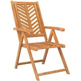 Nagibne vrtne stolice 2 kom od masivnog bagremovog drva | Eponuda.com