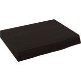  Kupaonska radna ploča tamnosmeđa 40x30x(2-6) cm tretirano drvo | shoptok.hr