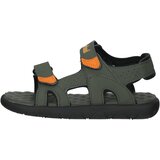 Timberland Odprti čevlji 'Perkins' temno zelena / oranžna | Shoptok.si