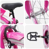  Otroško Kolo 18 Palcev za 5-7 let Roza - - roza - 12.1 - 123 x 51 x 78 cm - 2025- | Shoptok.si