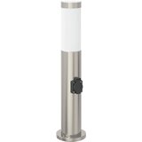  Stupić s utičnicom 50 cm od nehrđajućeg čelika IP44 | shoptok.hr