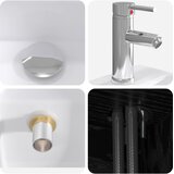  Umivaonik s policom Crni hrast 49,5 x 41 x 62,5 cm | Eponuda.com