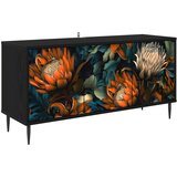  ormar LOCHEM 102 x 33 x 51 cm Crni hrast Konstruirano drvo | shoptok.hr