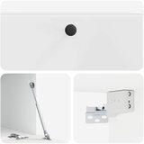 TV ormar za zid 78,5 x 41 x 30 cm Bijela visokog sjaja | shoptok.hr