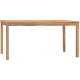  Vrtni blagovaonski set od 5 dijelova 160x80 cm masivno tikovino drvo | shoptok.hr