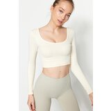 Trendyol Blouse - Beige - Fitted | Shoptok.si