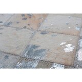 Kayoom RAVNO TKANA PREPROGA Lavish 210 Grau / Silber 120/170 cm siva, srebrne barve | Shoptok.si