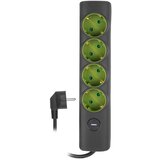 Razvodnik sa 4 mesta 1.4m 1.5mm2 + prekidač | ePonuda.com
