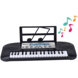  Dječji klavir sa stalkom za note i mikrofonom 48.5cm x 19.5cm x 16cm | Shoptok.si
