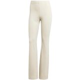 Adidas ženske helanke W SL SJ Flareleg, Krem | Eponuda.com