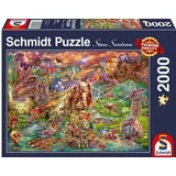 Puzzle - Zmajev zaklad, 2000 delov