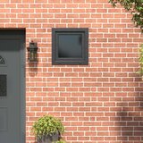  Prozor za podrum RISOR 50 x 50 cm PVC i staklo Antracit | shoptok.hr