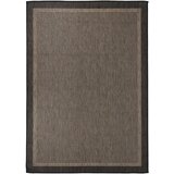 Furnova Zunanja preproga ploščato tkanje 140x200 cm temno rjava, (21930793) | Shoptok.si