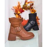 Resti Black women's Helitta heeled boots | Shoptok.si