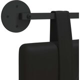  Držeće uzglavlje Zidne Crna 100 x 55 x 5 cm Lažna koža - Crna 90 cm bez LED | shoptok.hr