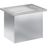  Vrtna posuda za sadnju s LED svjetlom Srebrna 30 x 40 x 30 cm Slike