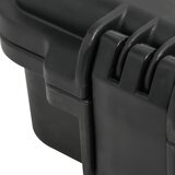  Prijenosni kovčeg crni 30x24,5x20 cm od PP-a | shoptok.hr