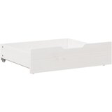  Ladice ispod kreveta 2 kom bijele 65x55x17 cm od borovine | shoptok.hr