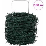  Bodljikava žica Zelena 100 m Čelik vruće galvaniziran | shoptok.hr